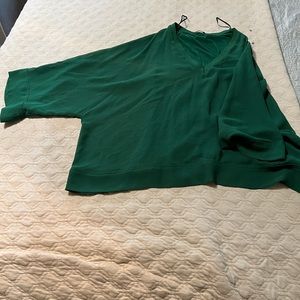 Zara green dress shirt